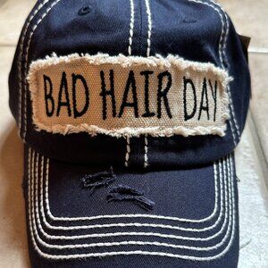 KBETHOS Blue Bad Hair Day Womens Adjustable Baseball Cap
